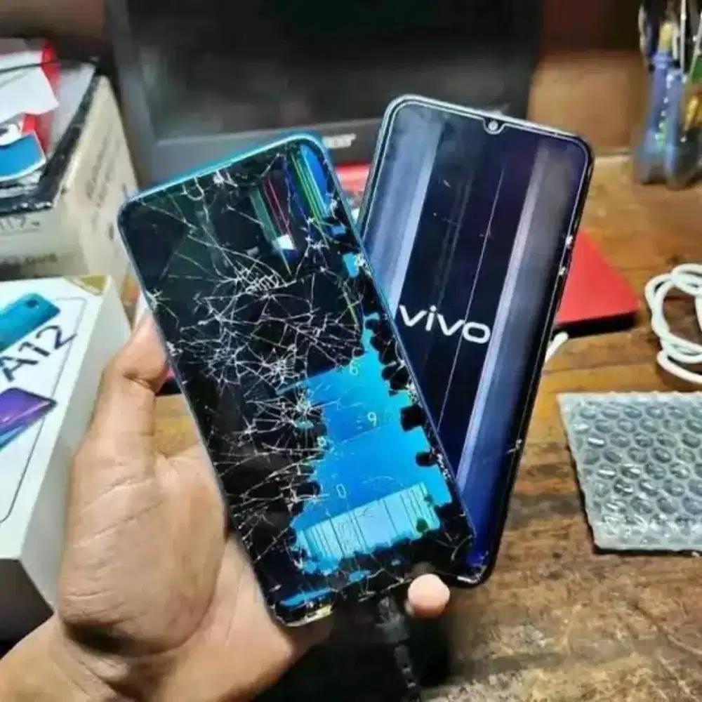 CARI HP RUSAK, MINUS LCD MATI TOTAL