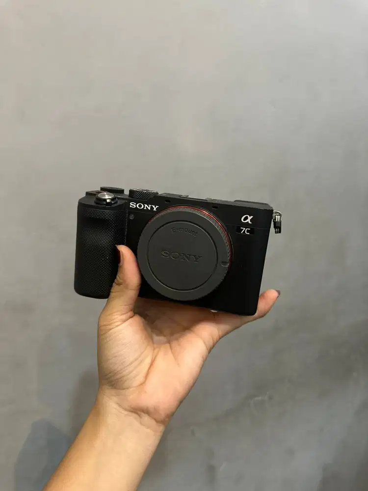 KAMERA SONY A7C BODY ONLY BLACK KODE : ICM 1047