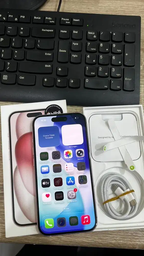 Iphone 15 128 resmi Ibox