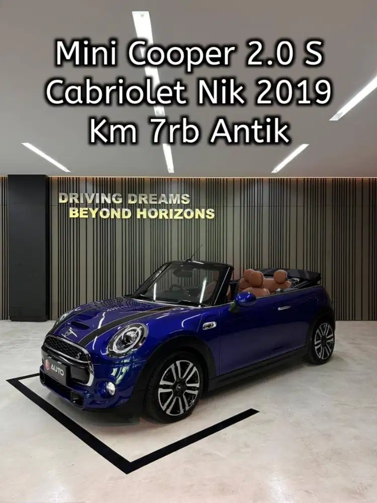 Mini Cooper 3-Door 2.0 S Cabriolet A/T 2020/2019 Istimewa