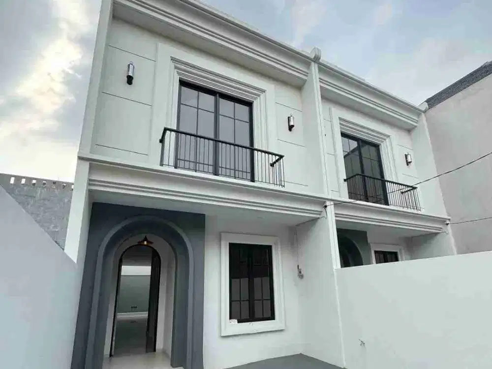 DIJUAL RUMAH CANTIK AMERICAN DALAM KOMPLEK DI MERUYA, JAKARTA BARAT
