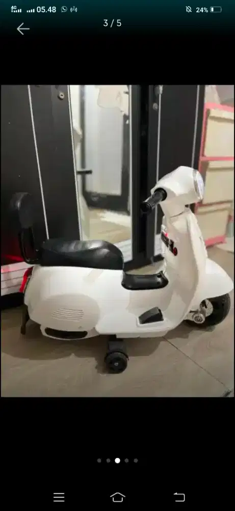 Motor vespa aki