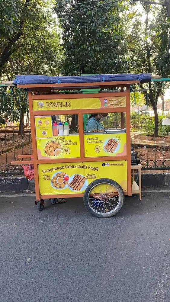 Gerobak second murah nego