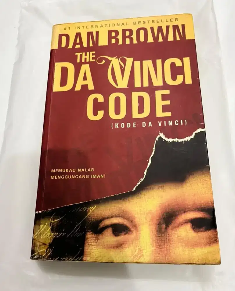 Buku Novel The Da Vinci Code Original Mulus