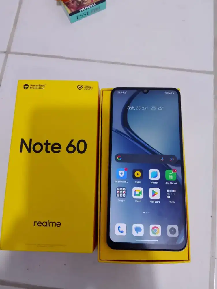Realme Note 60 4+8/64 muluss fullset nominuss