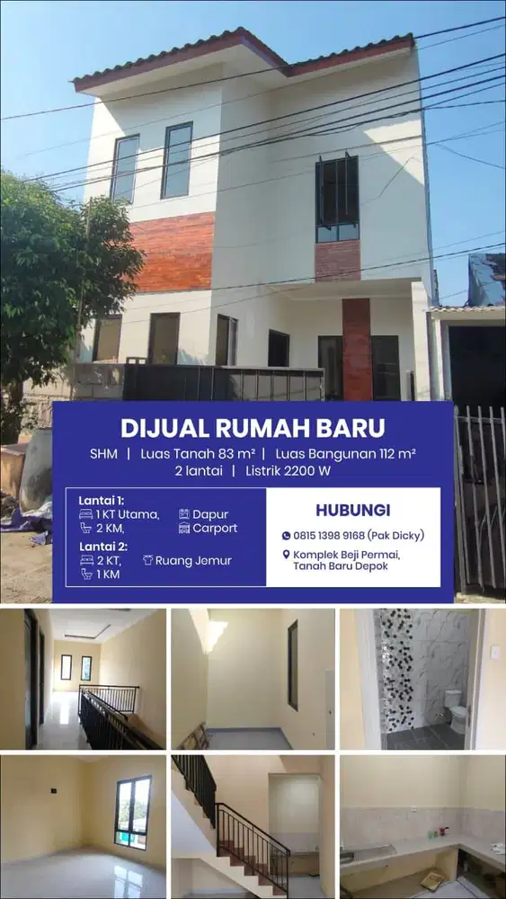 Dijual Rumah Baru