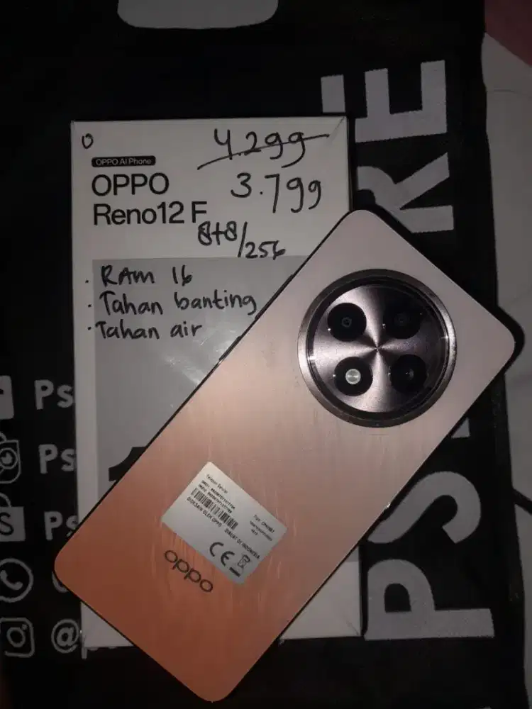 Dijual  Oppo Reno 12F