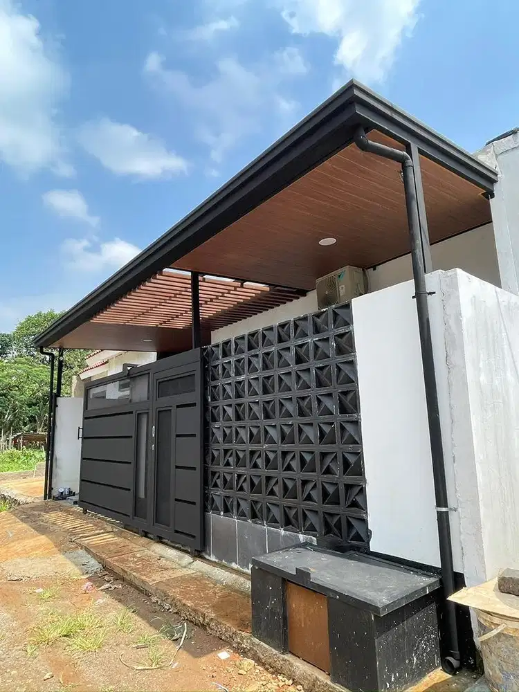 pasang kanopi alderon plafon pvc