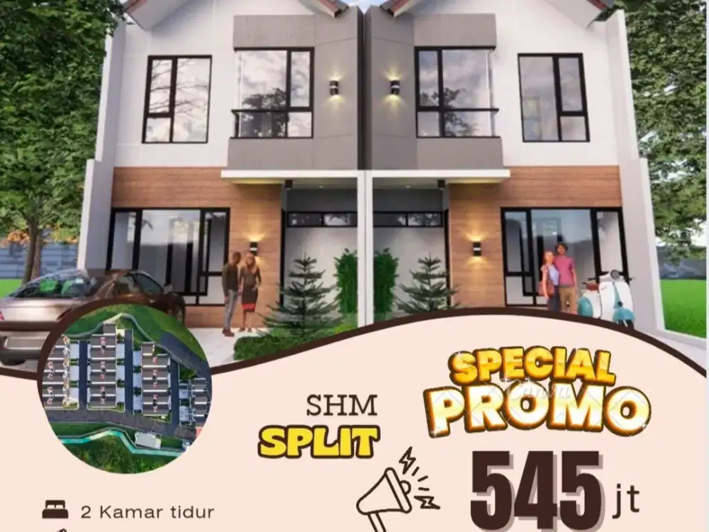 Jual Rumah Mewah 2 Lantai Gratis Biaya Legalitas Sayap Cipageran Cimahi