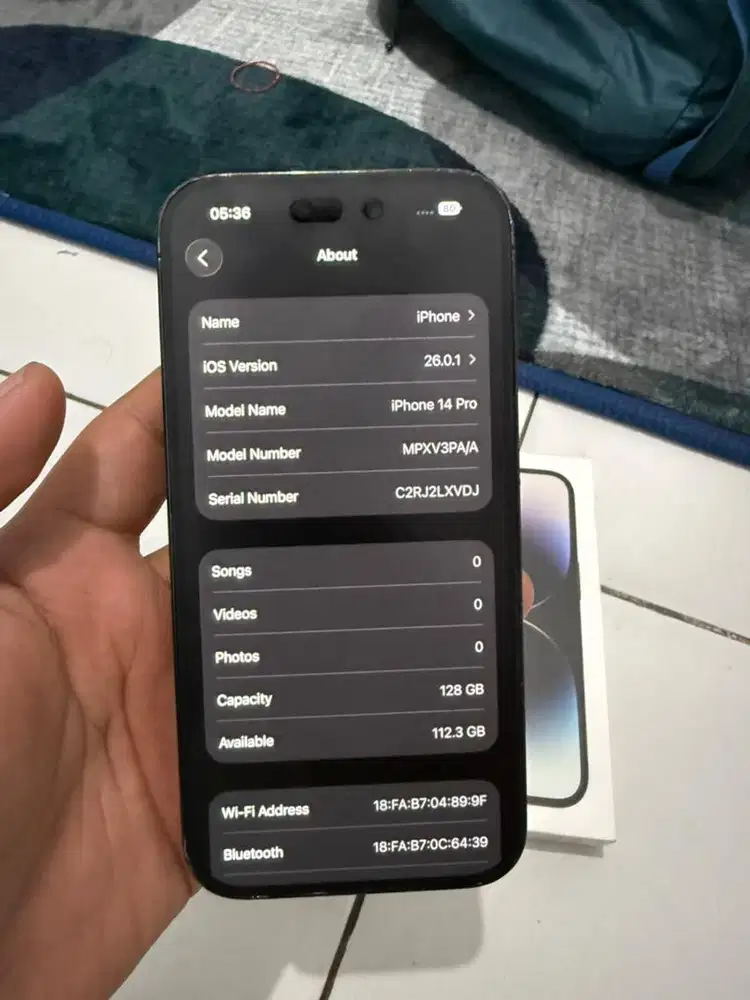 iPhone 14 pro 128gb iBox