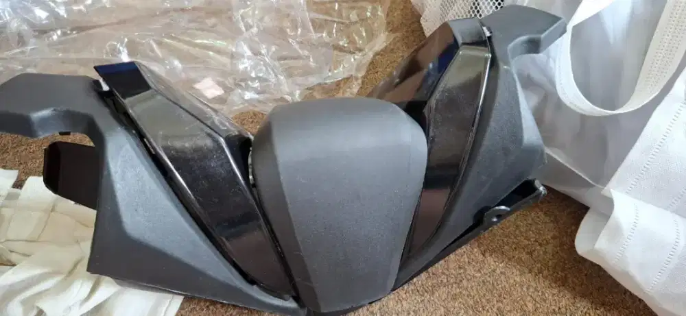 Cover Stang PCX 160 Hitam Kilap