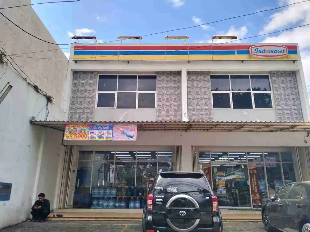 Disewakan 2 Ruko Gabung Jadi 1 Ruko di Mainroad AH Nasution Ex Minimarket