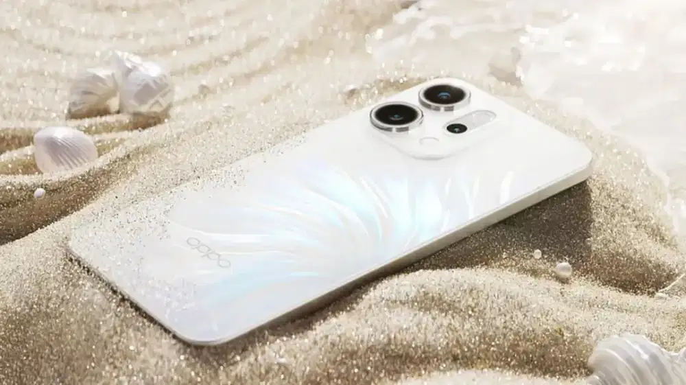 Oppo reno 14 putih NFC 5G