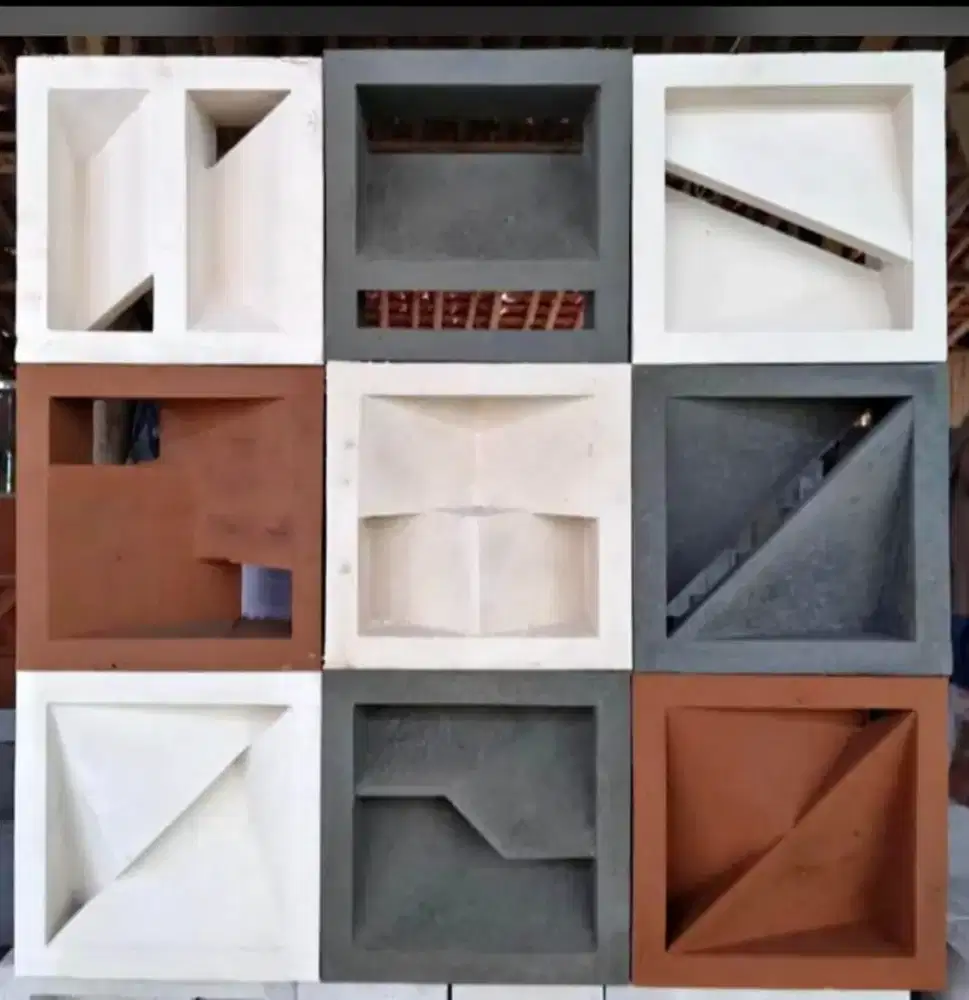 Roster beton berbagai macam motif