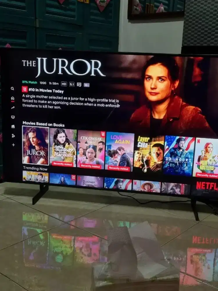 android tv 55inc merk Samsung tipe du 7000