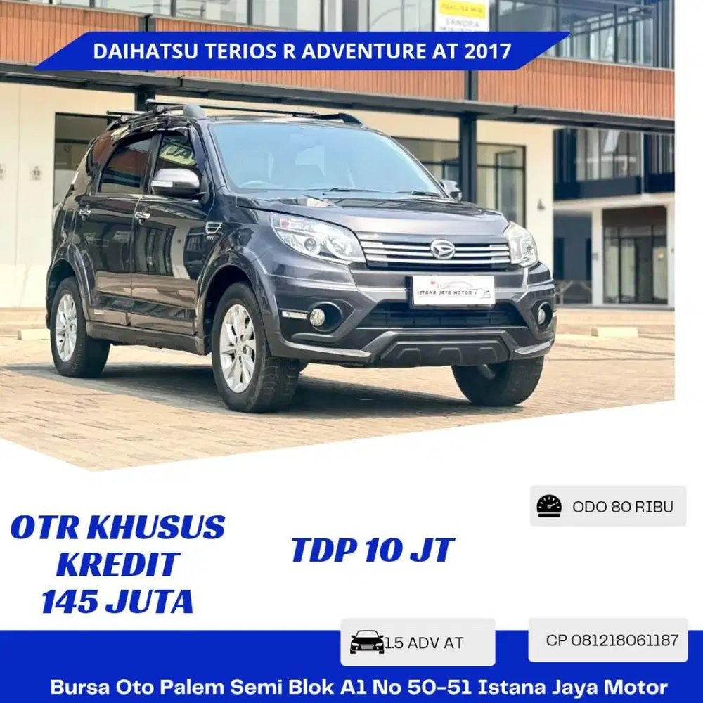 DAIHATSU TERIOS R ADVENTURE 1.5 AT NIK 2017
