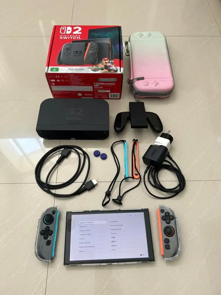 nintendo switch 2 fullset tanpa game
