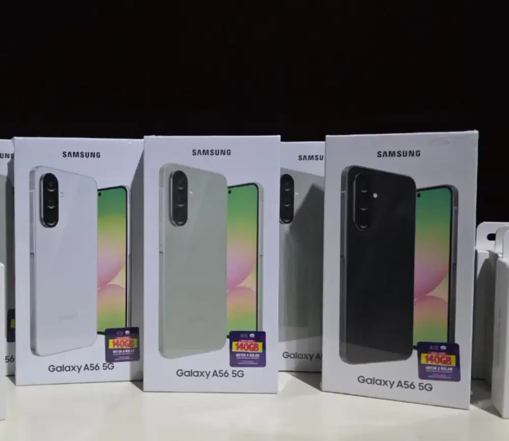 Murah new Samsung A56 5G 8/256 & 12/256 grs resmi, bs TT