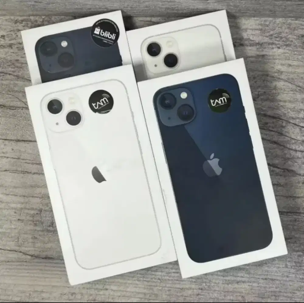 Murah new iPhone 13 128 grs resmi, bs TT