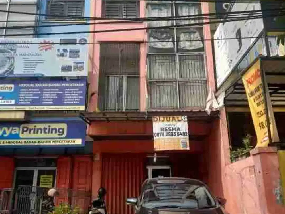 Ruko 3lt siap huni strategis mainroad ibrahim adji