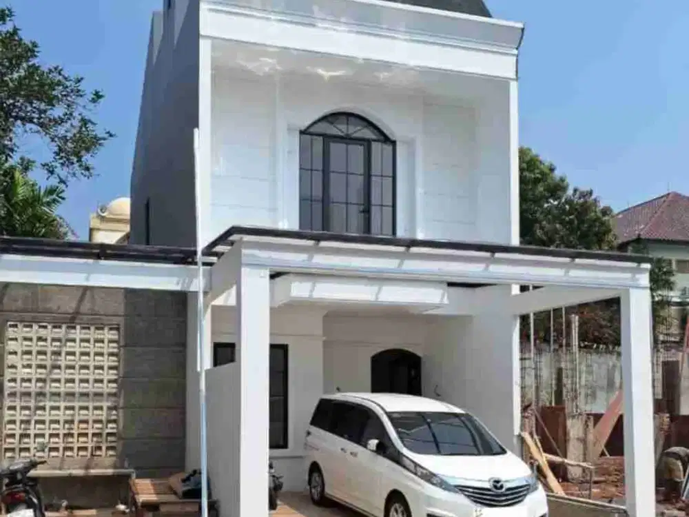 Modern Classic Dalam Cluster Di Lebak Bulus Jaksel