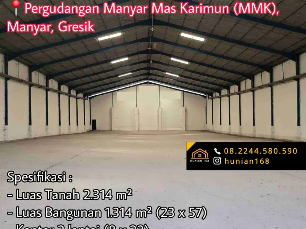 Gudang Pergudangan Manyar Mas Karimun MMK Gresik JIIPE AKR Gem city Dascoland Win