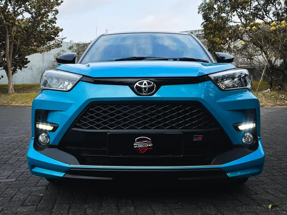 Toyota Raize Turbo 1.0 Bensin Matic Two Tone A/T 2022 Biru Raiz Turbo