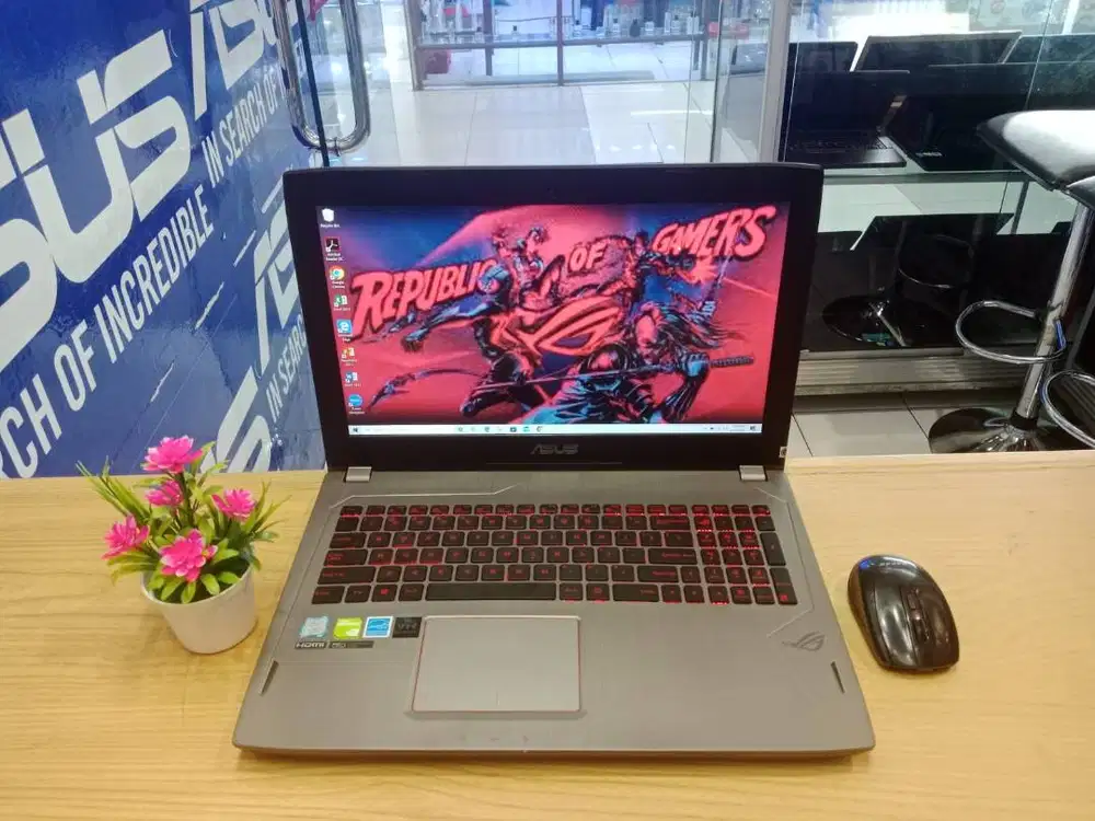 LAPTOP GAMING ASUS ROG GL502VSK CORE i7 GEN 7 RAM 16GB SSD 256GB
