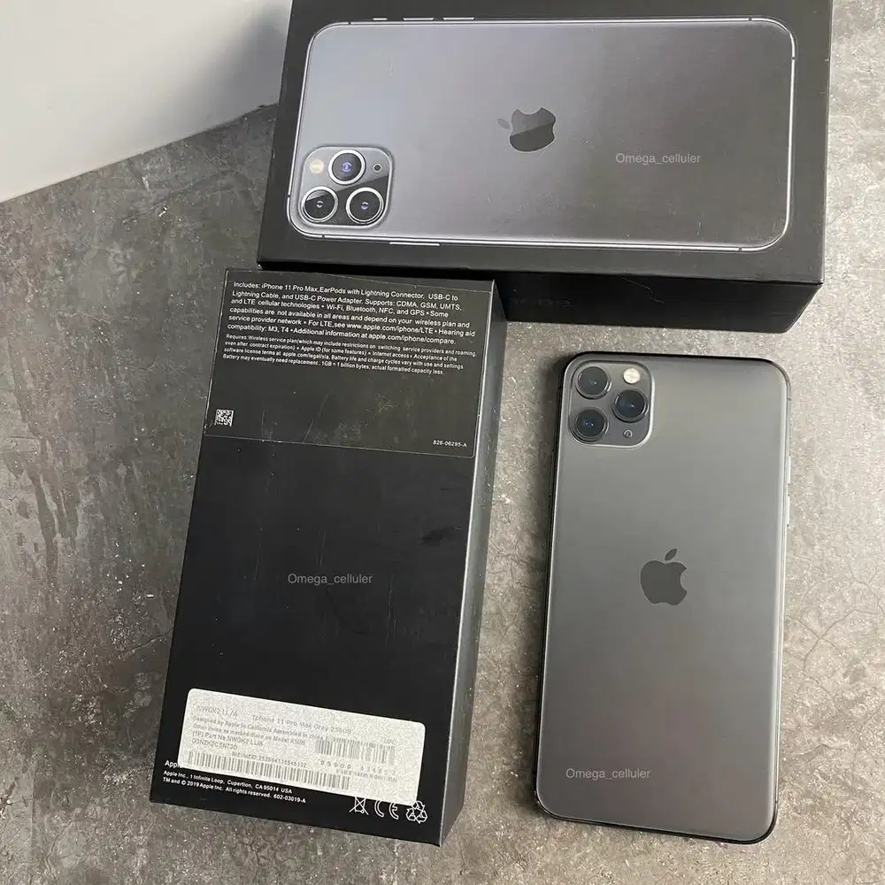 Iphone 11 promax 256gb inter bea cukai