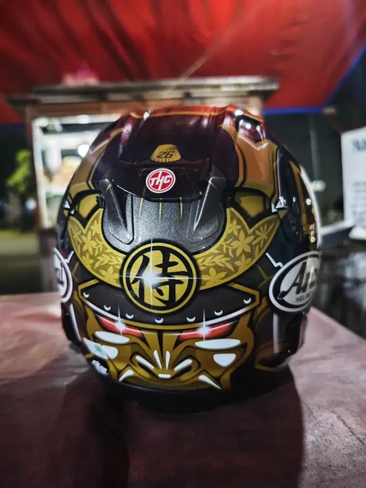Arai Rx7x Pedrosa Gold