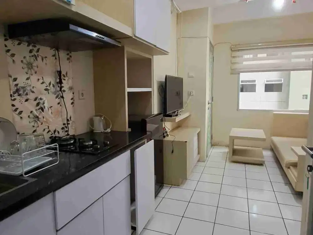 disewakan unit 2 bed room furnished siap huni