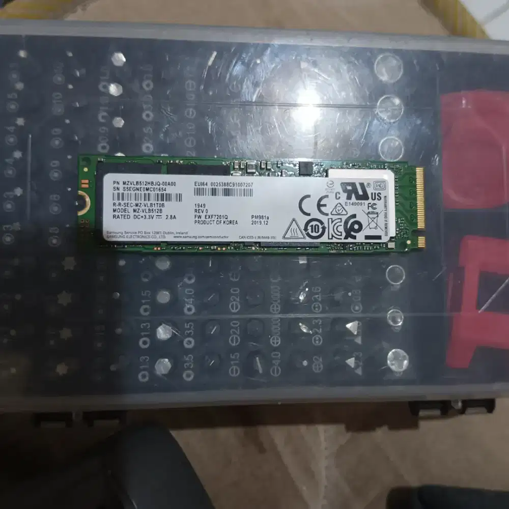 Ssd NVME 512 GB Samsung