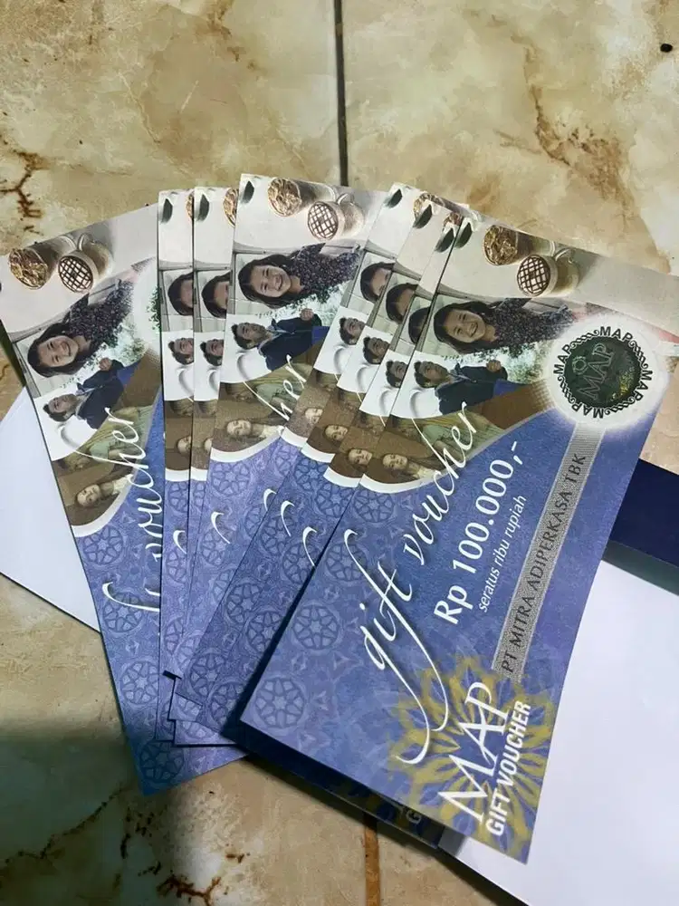 Voucher MAP 100.000 @8