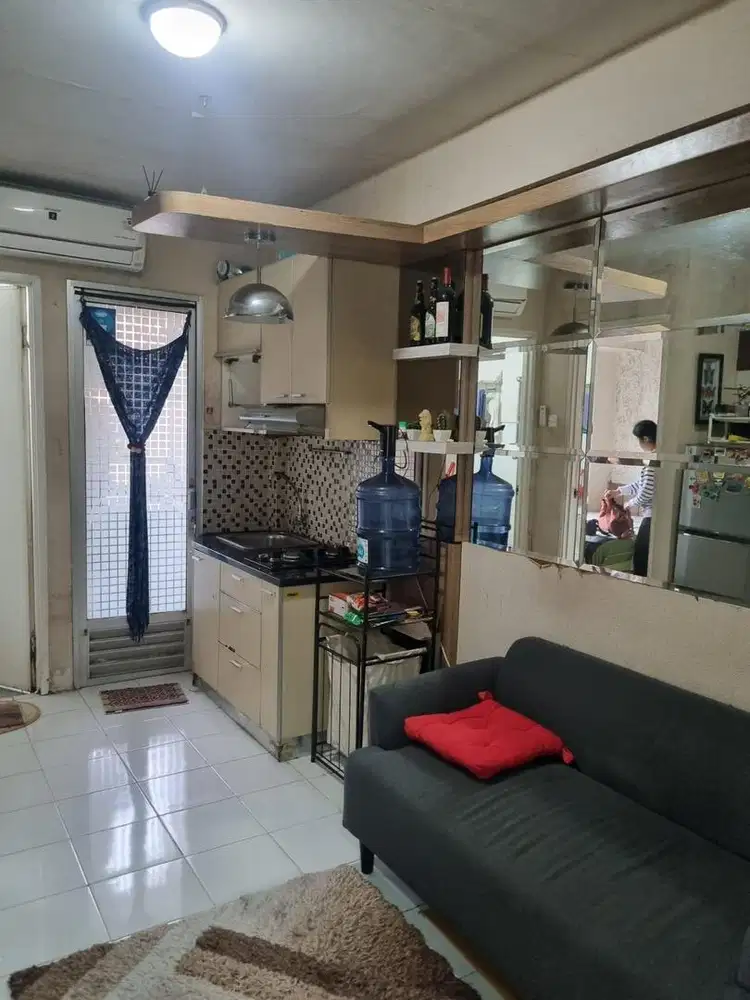 Jual unit Kalibata City Hook 2BR Semifurnished