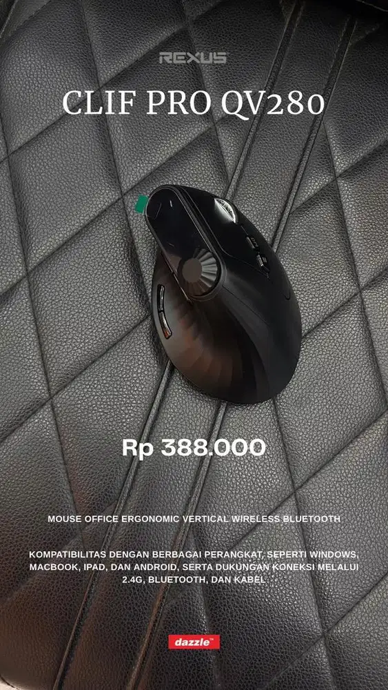 Mouse vertikal rexus Clif Pro