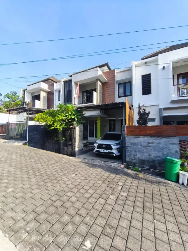 Rumah one gate security 4kamar tdr elit dkt utama buana raya jln 5mtr