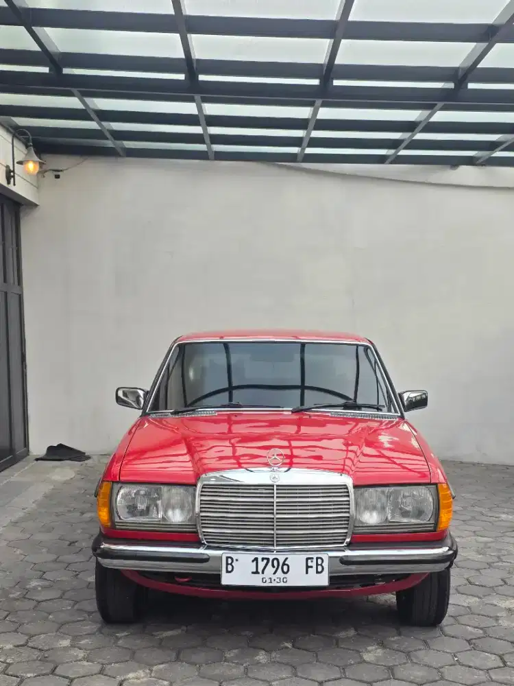 Low km 78rb mercy tiger w123 original paint