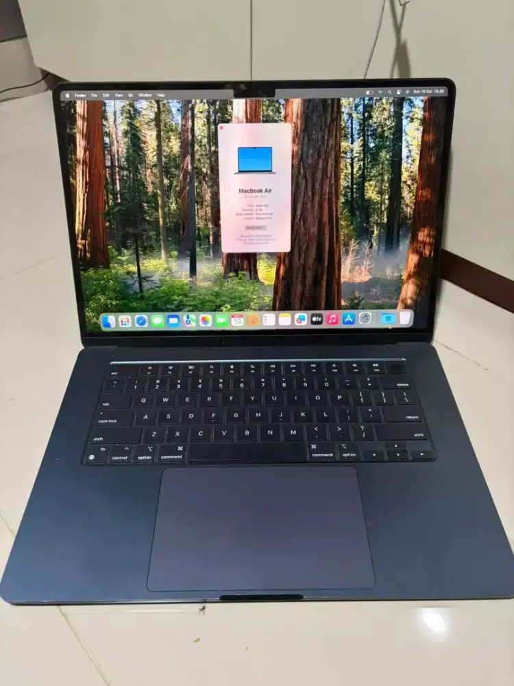 MacBook Air M3 15 Inc 8/256GB Resmi iBox