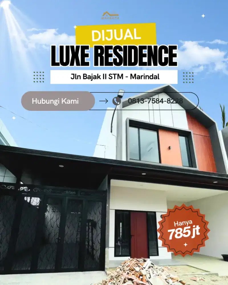 READY RUMAH BARU JALAN BAJAK 2 STM