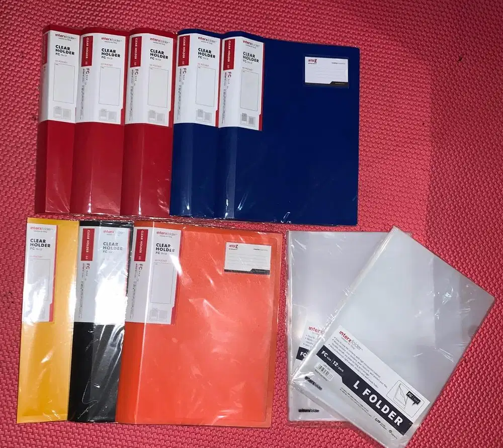 FOLDER PLASTIK BENING MEREK InterX Folder