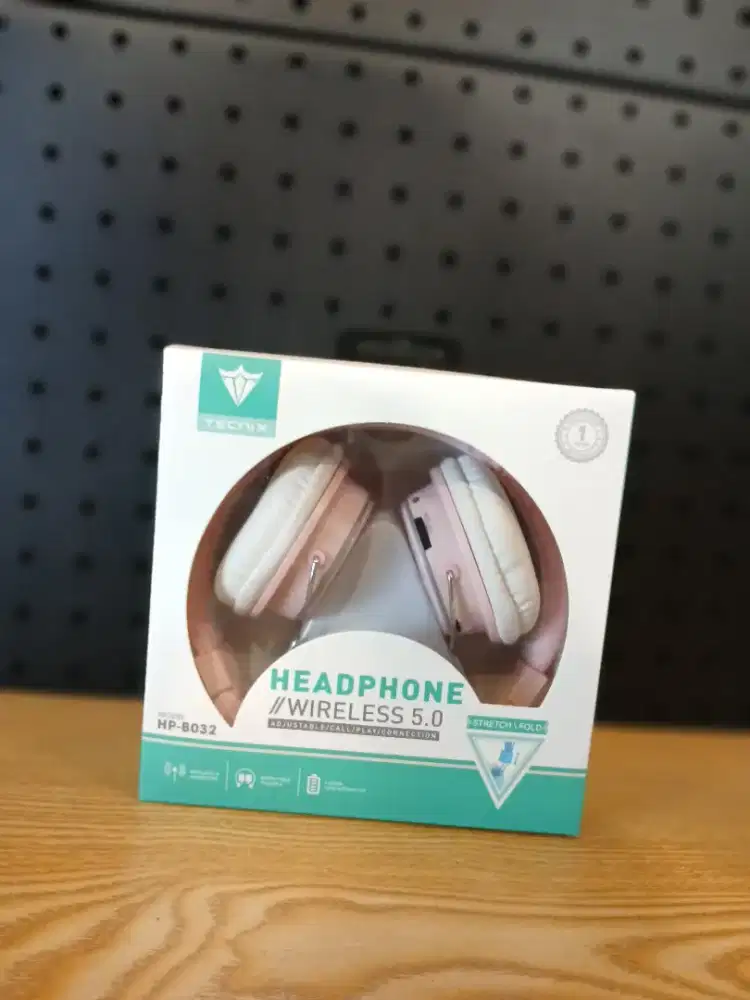 Tecnix HP-B032 Headphone Wireless 5.0 Adjustable/Call/Play/Connection