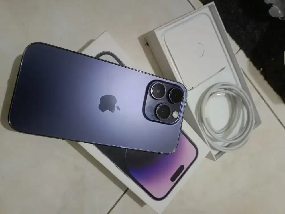 Jual Cepat! iPhone 14 Pro 256GB Ex Inter ALL OPERATOR - Mulus BGT!