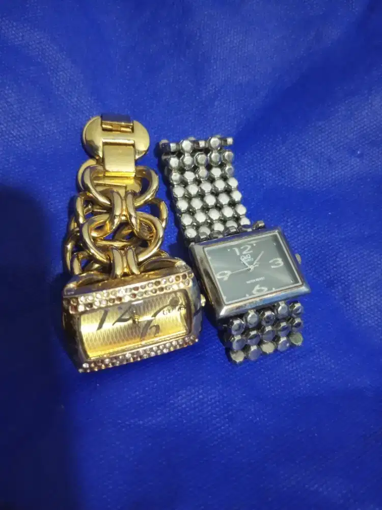 jual jam tangan wanita masih bagus layak pakai minus batere habis