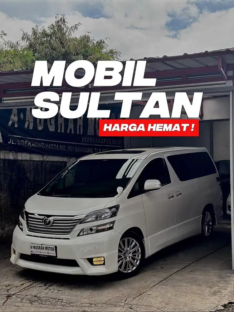 KILOMETER 70RIBU SAJAH !! Toyota VELLFIRE ZG AUDIOLESS 2011 || ANM