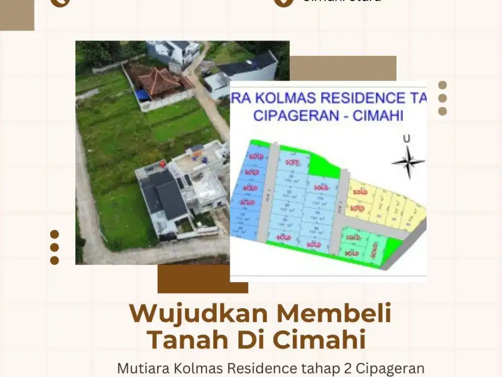 Kavling Sehat Mutiara Kolmas: Dikelilingi Udara Bersih dan Pemandangan Hijau Cimahi Utara