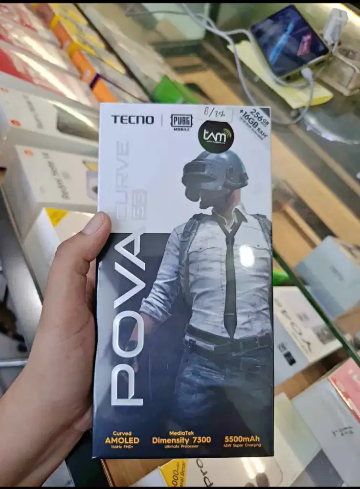 Tecno Curve 5G 8/256GB (Baru)