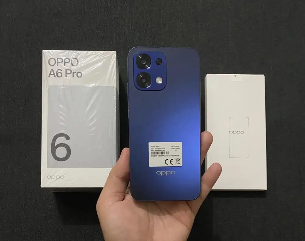 Oppo A6 Pro 8/128 Fullsheet Mulus Garansi 2026
