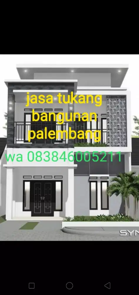 Jasa tukang bangunan palembang