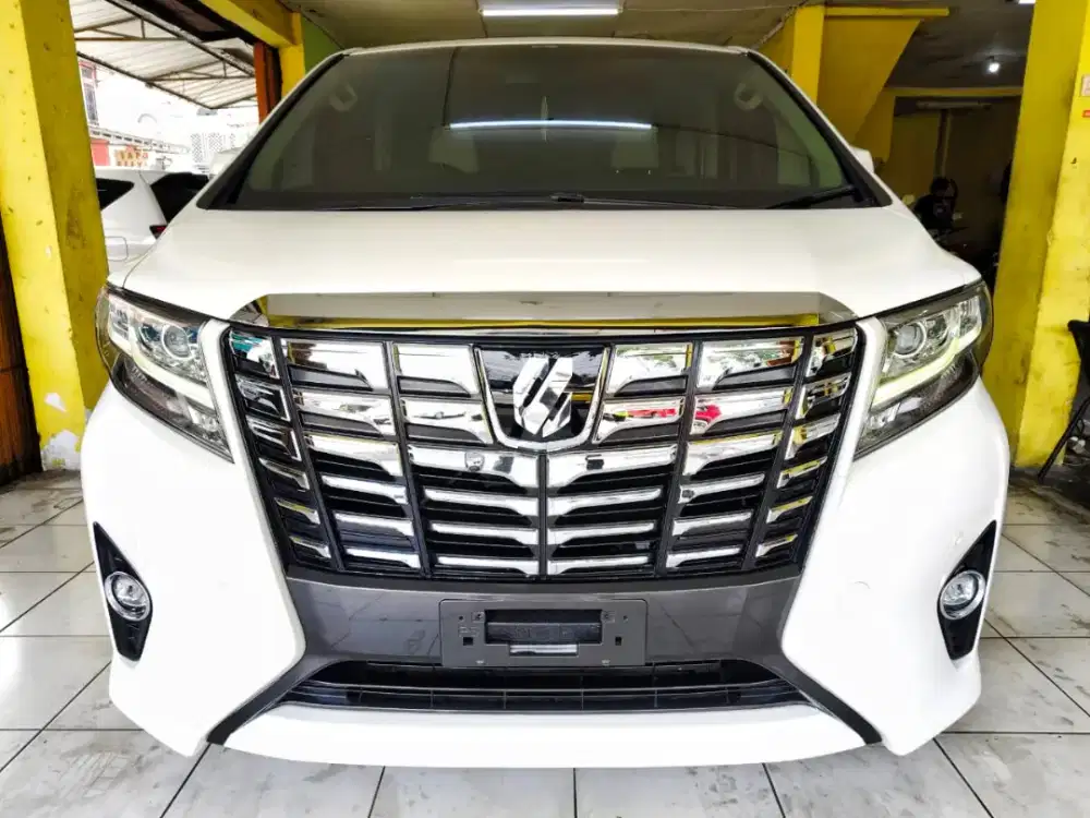 TOYOTA ALPHARD G 2.5 ATPM AT 2017 MATIC LIKE NEW