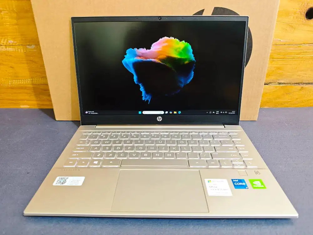 HP Pavilion 14-dv0516TX Core i7-1165G7 RAM 16GB SSD 512GB NVIDIA MX450